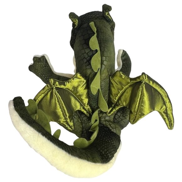 Folkmanis Baby Dragon Hand Puppet Plush Green 9 Inch Wings Stuffed Animal Toy - Picture 5 of 11